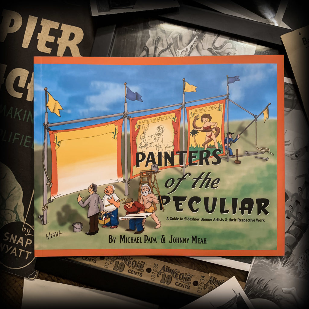 Painters of the Peculiar Sideshow Banner Book