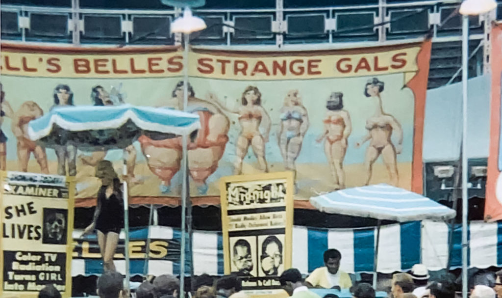 Fred Johnson Banner Hell's Belles Strange Gals