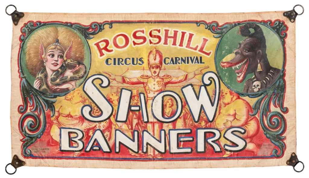 Cadogan Cad Hill Rosshill Sideshow Banner - Hill-Shafer